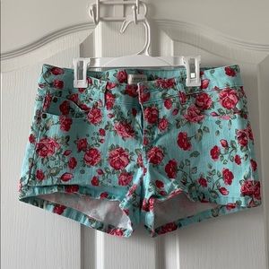 Floral shorts size us 30/small